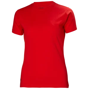 HELLY HANSEN W CLASSIC T-SHIRT 79163 Short Sleeve Work T-Shirt WOMEN - 100% Cotton