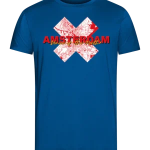 Amsterdam City Map Design - Comfort Unisex T-Shirt