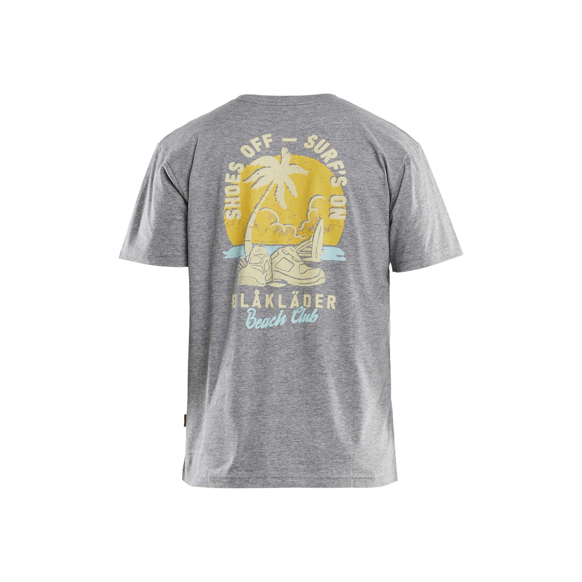 BLAKLADER 94191043 T SHIRT BLÅKLÄDER BEACH CLUB Short Sleeve Work T-Shirt MEN - 85% Cotton – Image 2