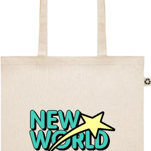 New World Star Design - Recycled cotton shopping bag