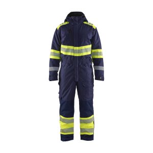 BLAKLADER 67201977 Hi Vis Winter Overall Work Overall Men - Waterproof