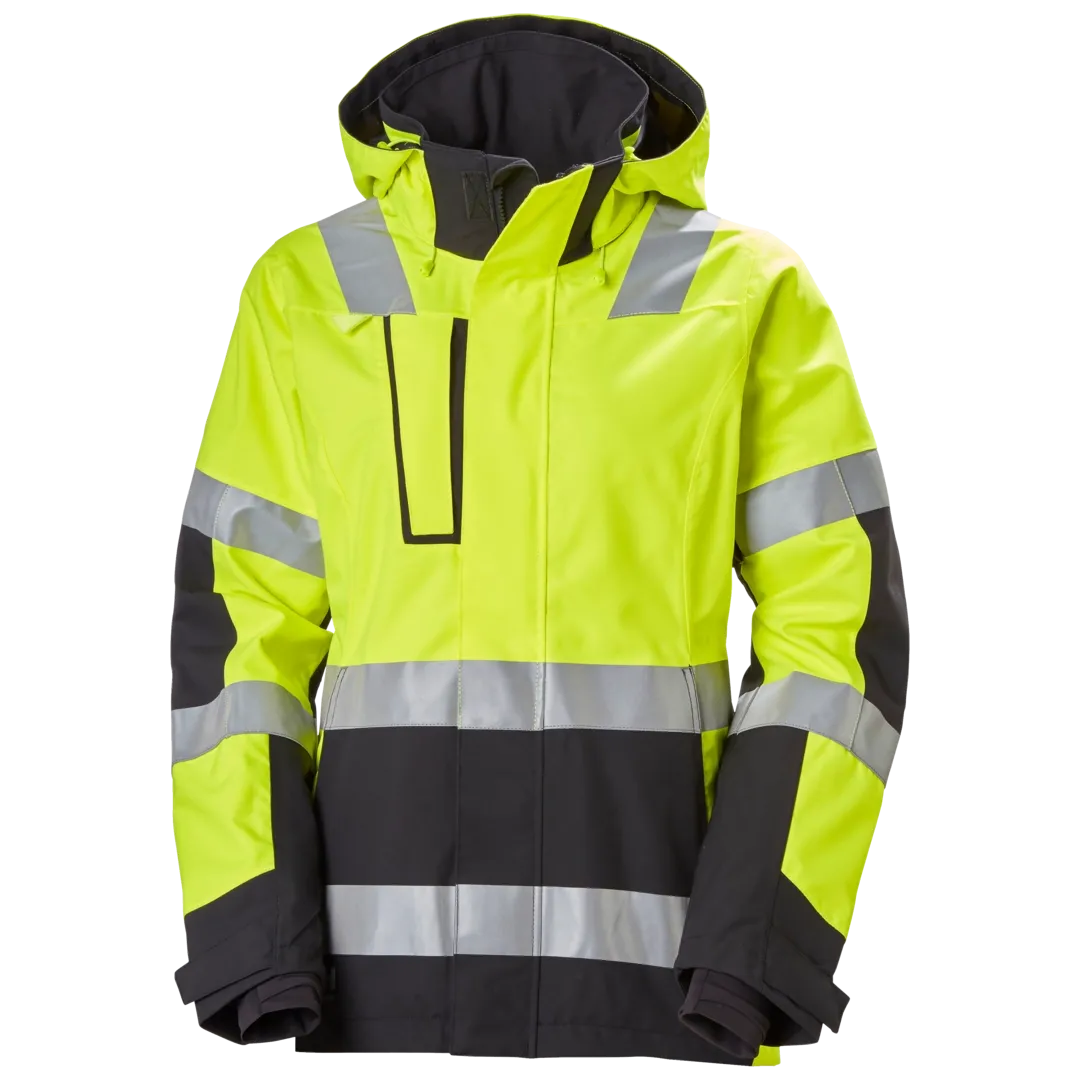 HELLY HANSEN W ALNA 2.0 WINTER JACKET 71398 Hi Vis Reflective Work Jacket WOMEN - Waterproof – Image 2