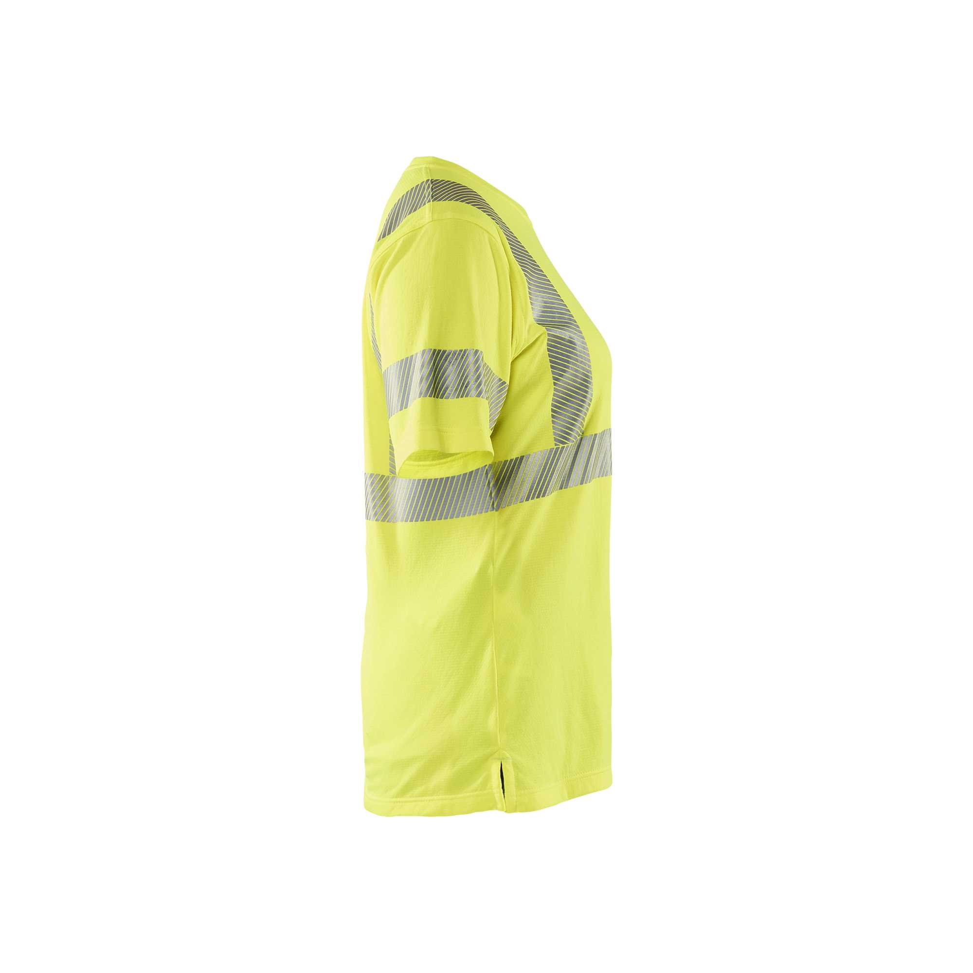 BLAKLADER 35022537 Women's Hi vis T shirt Hi Vis Reflective Short Sleeve Work T-Shirt WOMEN - 55% Polyester – Image 5