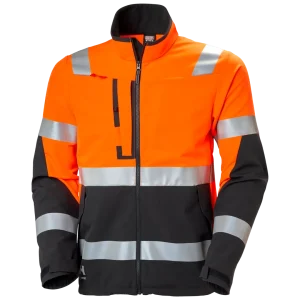 HELLY HANSEN ALNA 4X TECH JACKET 77230 Hi Vis Reflective Work Jacket MEN Safety Jacket - Class 2