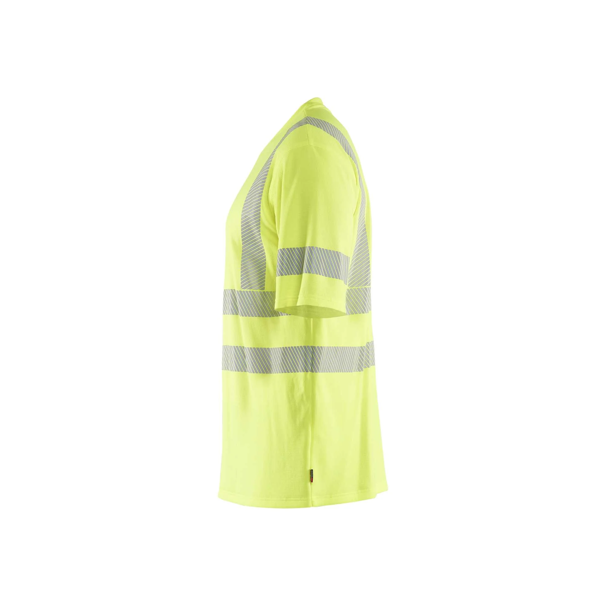 BLAKLADER 35222537 Hi vis T shirt Hi Vis Reflective Short Sleeve Work T-Shirt MEN - Moisture Wicking – Image 4
