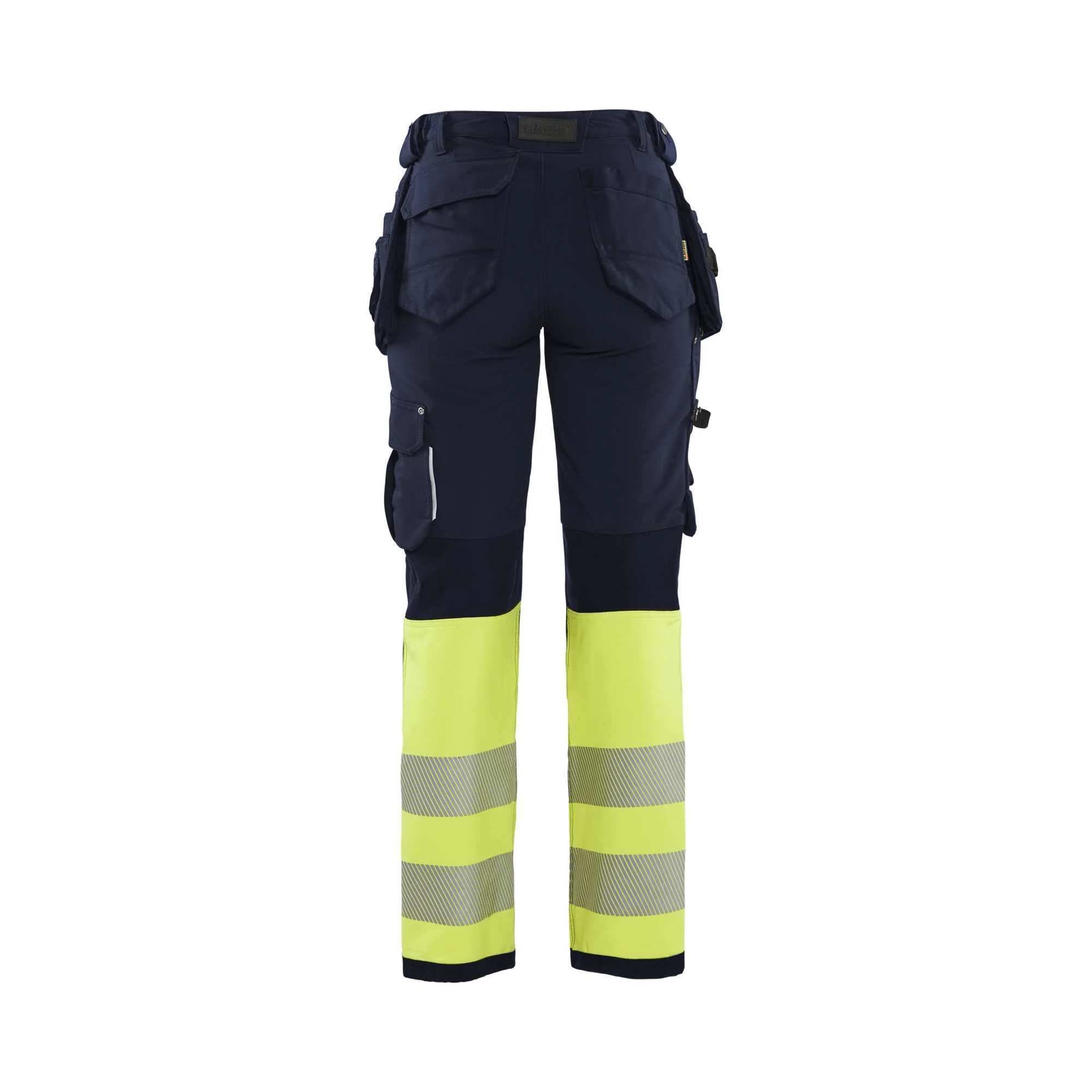 BLAKLADER 71931642 | Women's hi vis trouser with 4 way stretch Hi Vis Reflective Work Trousers Women - Water Repellent – Image 3