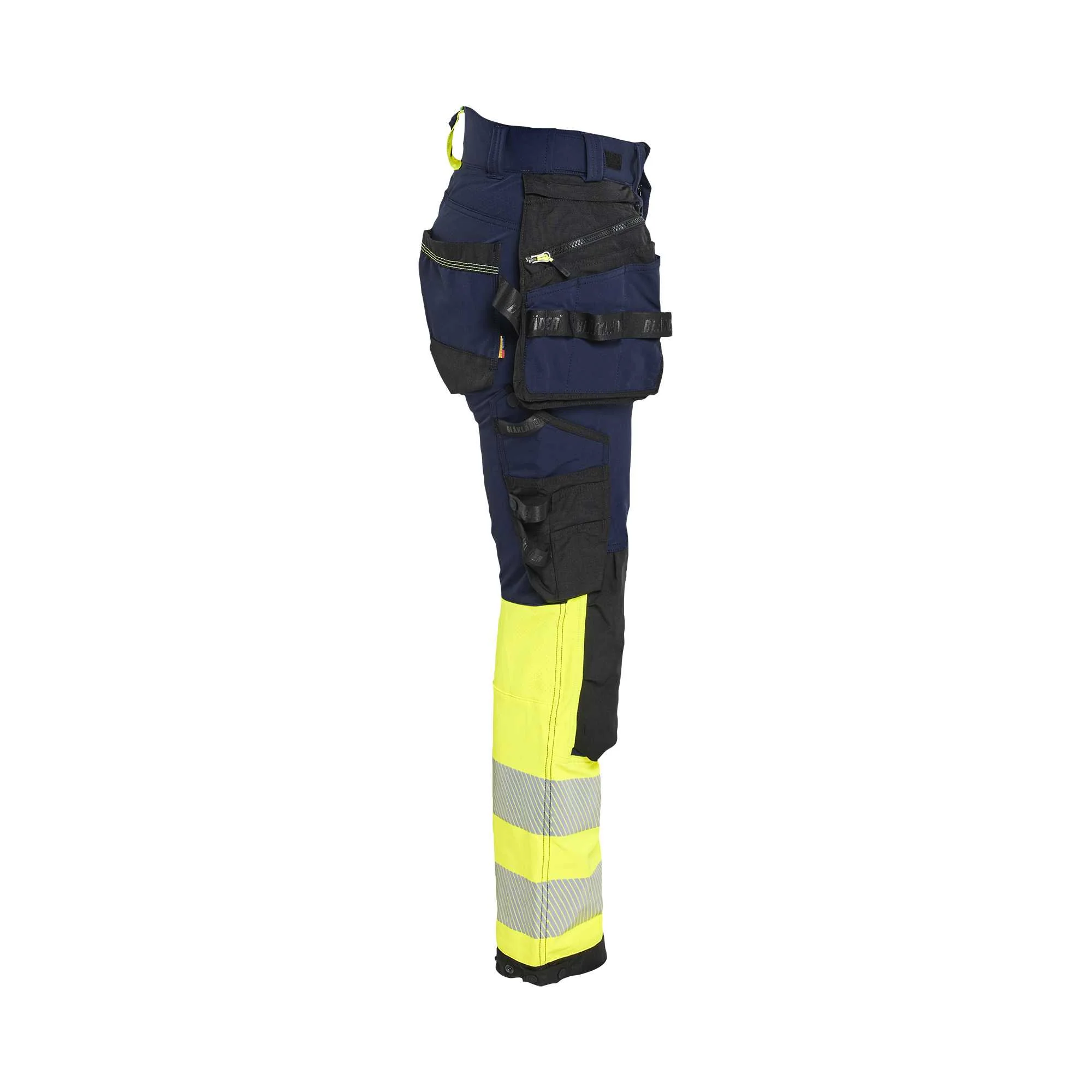 BLAKLADER 70251648 Women's Hi Vis trousers 4 way stretch Hi Vis Reflective Work Trousers Women - double weave – Image 5