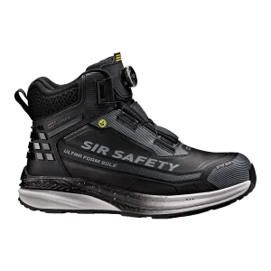 SIR SAFETY FESTIVAL Safety Boots S7S MEN Work Shoe - Nano Fiberglass Toe & NWT Midsole