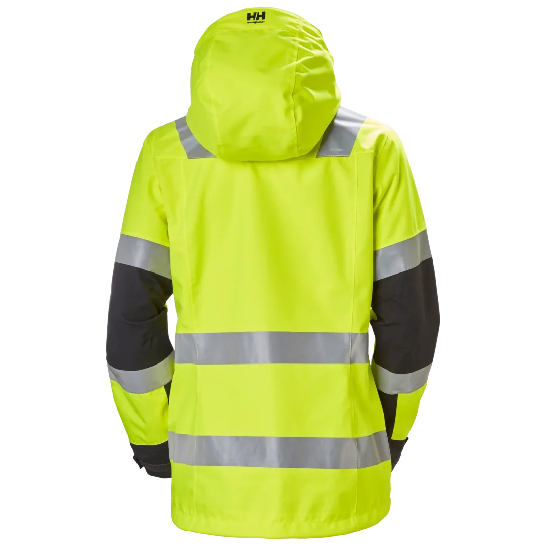 HELLY HANSEN W ALNA 2.0 WINTER JACKET 71398 Hi Vis Reflective Work Jacket WOMEN - Waterproof – Image 3
