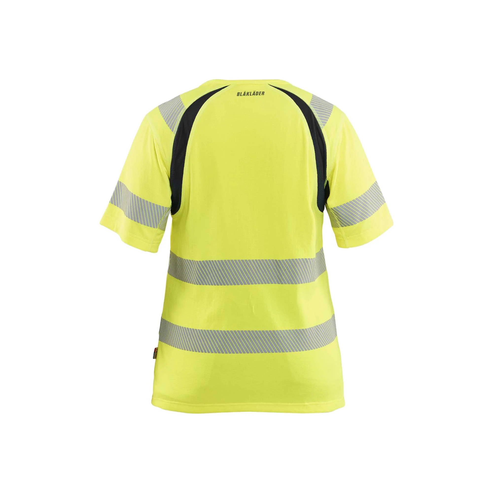 BLAKLADER 35032537 Women’s Hi Vis T shirt Hi Vis Reflective Short Sleeve Work T-Shirt WOMEN - Moisture Wicking – Image 7