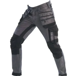 BITCO SCHELDE Stretch Water Repellent Work Jeans Men - CORDURA® Reinforced Knees