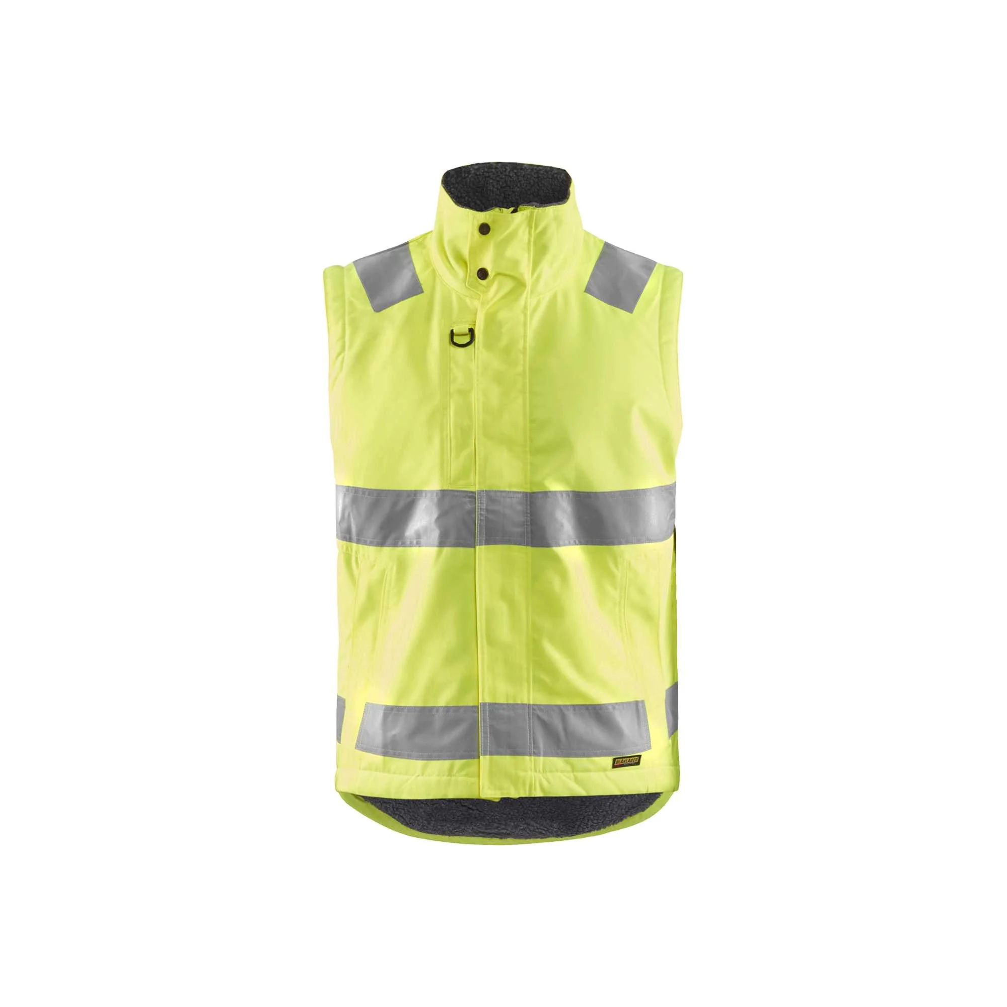 BLAKLADER 38701900 Hi Vis waistcoat Hi Vis Reflective Work Waistcoat MEN - Pile Lining