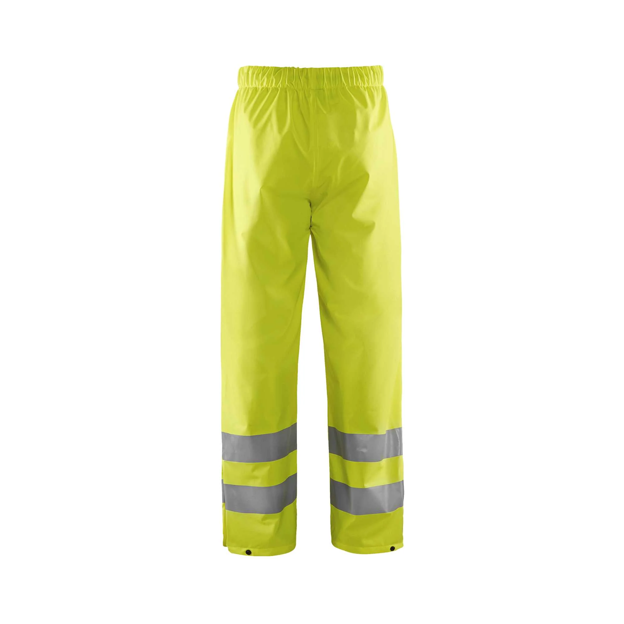 BLAKLADER 13842000 Rain Trousers Hi Vis LEVEL 1 Hi Vis Reflective Work Trousers Men - waterproof – Image 4