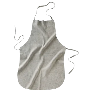 LEATHER APRON - Class 2 - Cowhide Split Leather - FR Cotton-String Closure