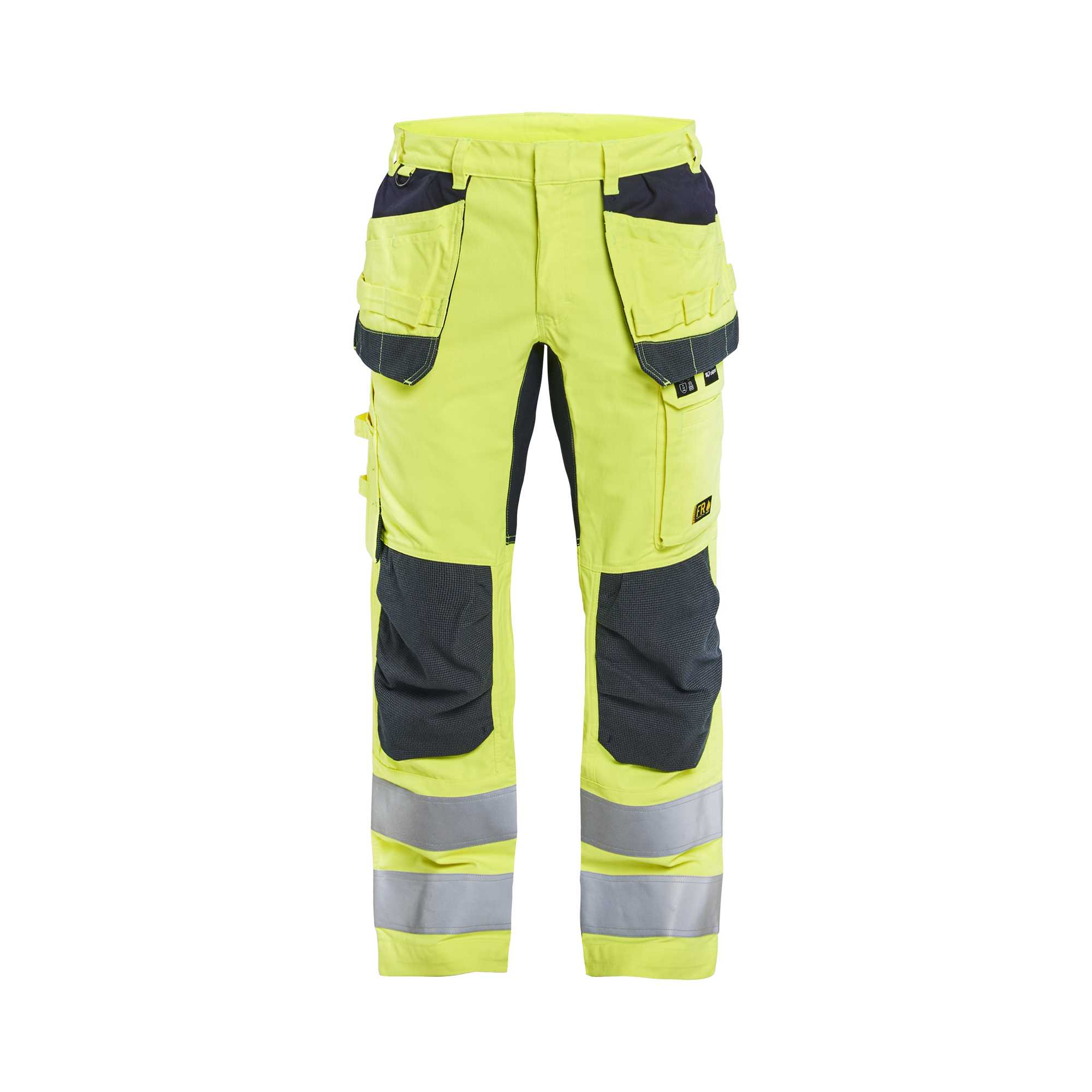 BLAKLADER 15871512 | Multinorm inherent trousers with stretch Hi Vis Reflective Work Trousers Men - Ripstop Fabric – Image 2