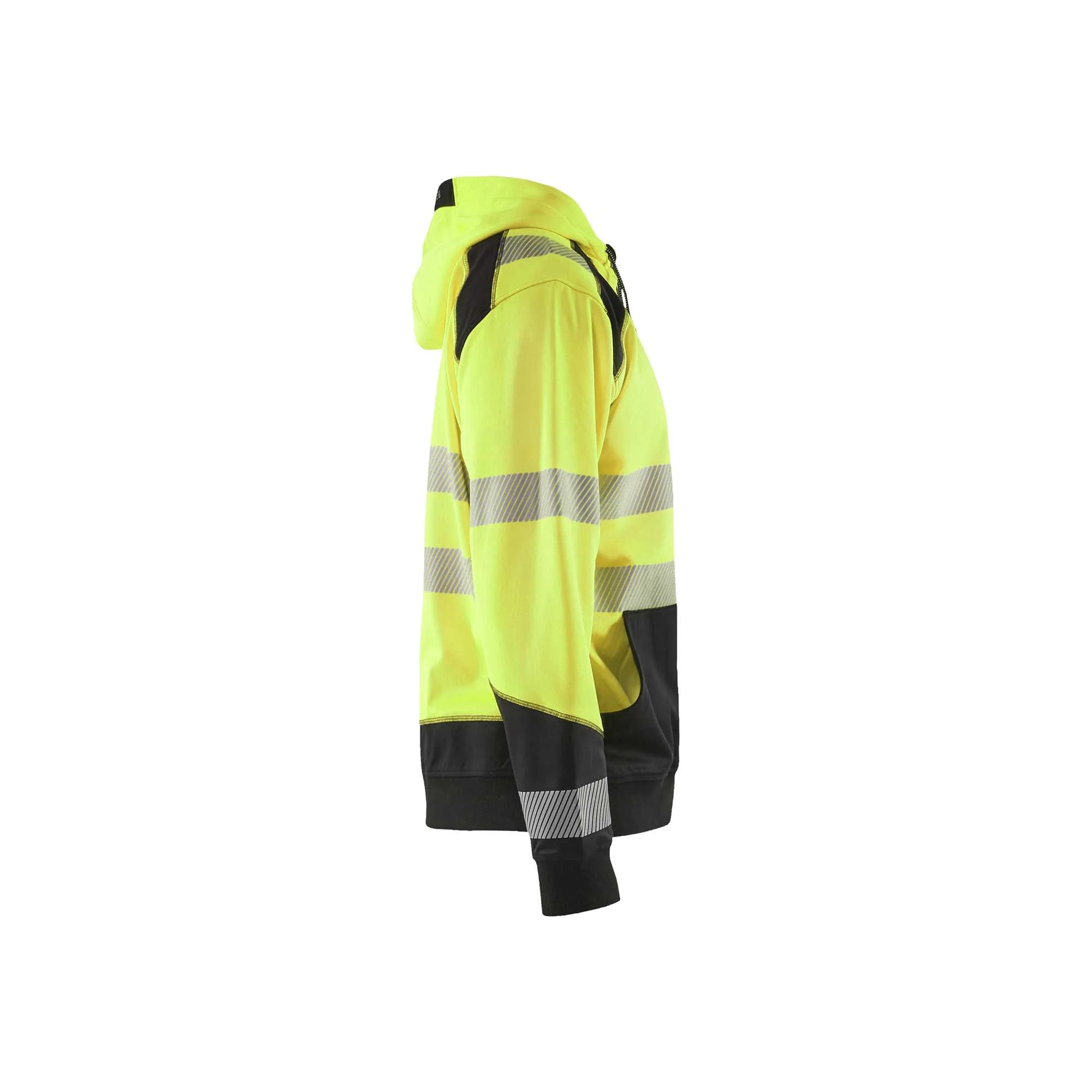 BLAKLADER 35462528 Hi Vis Hoodie Hi Vis Reflective Hoodie Work Sweatshirt MEN - Breathable – Image 9