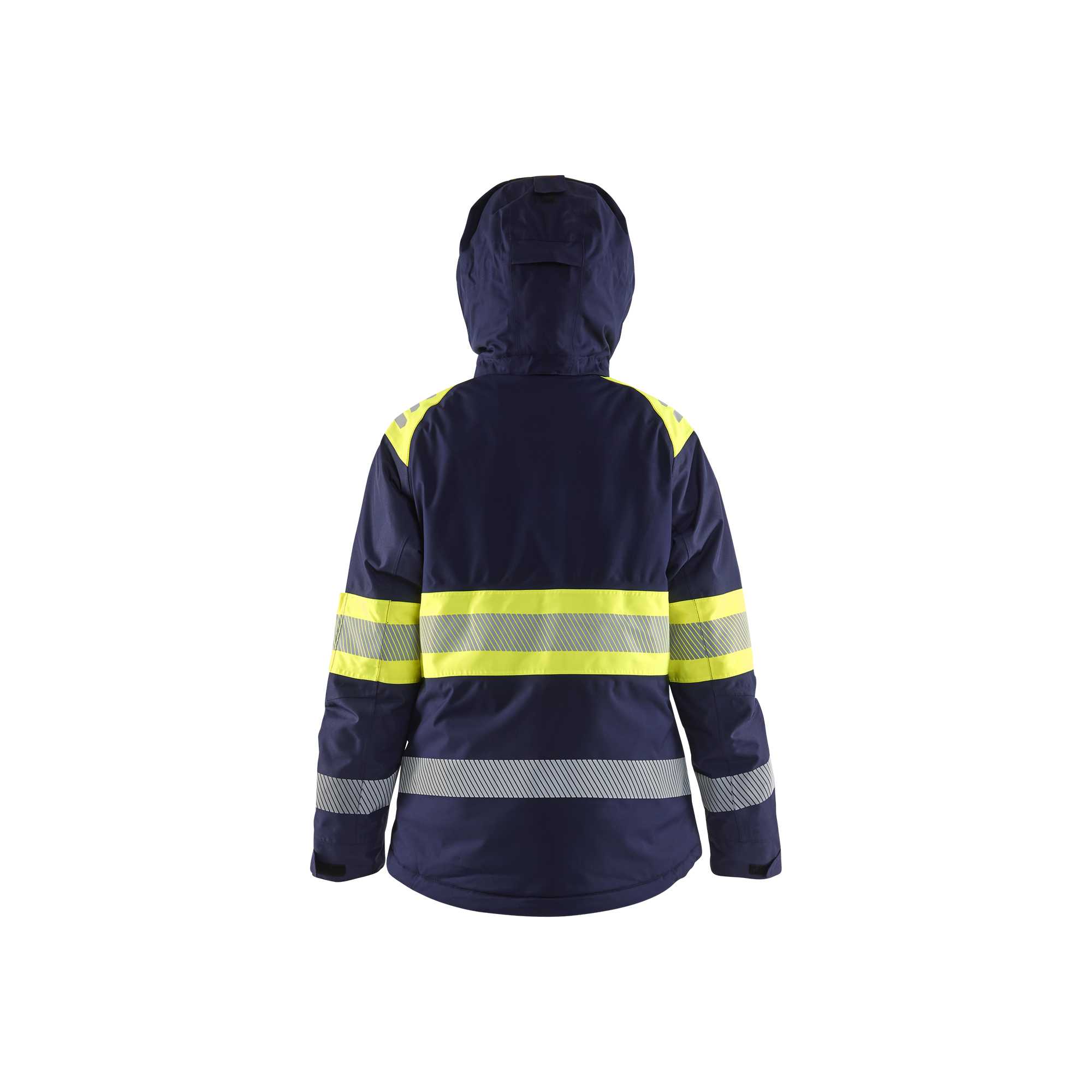 BLAKLADER 44701977 Women’s Hi Vis Winter Jacket Hi Vis Reflective Work Jacket WOMEN - Waterproof – Image 4