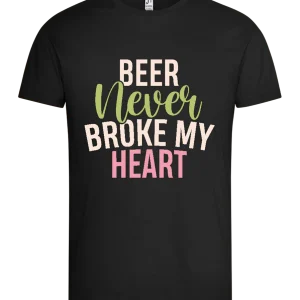 Beer Never Breaks Hearts Design - Premium men's t-shirt