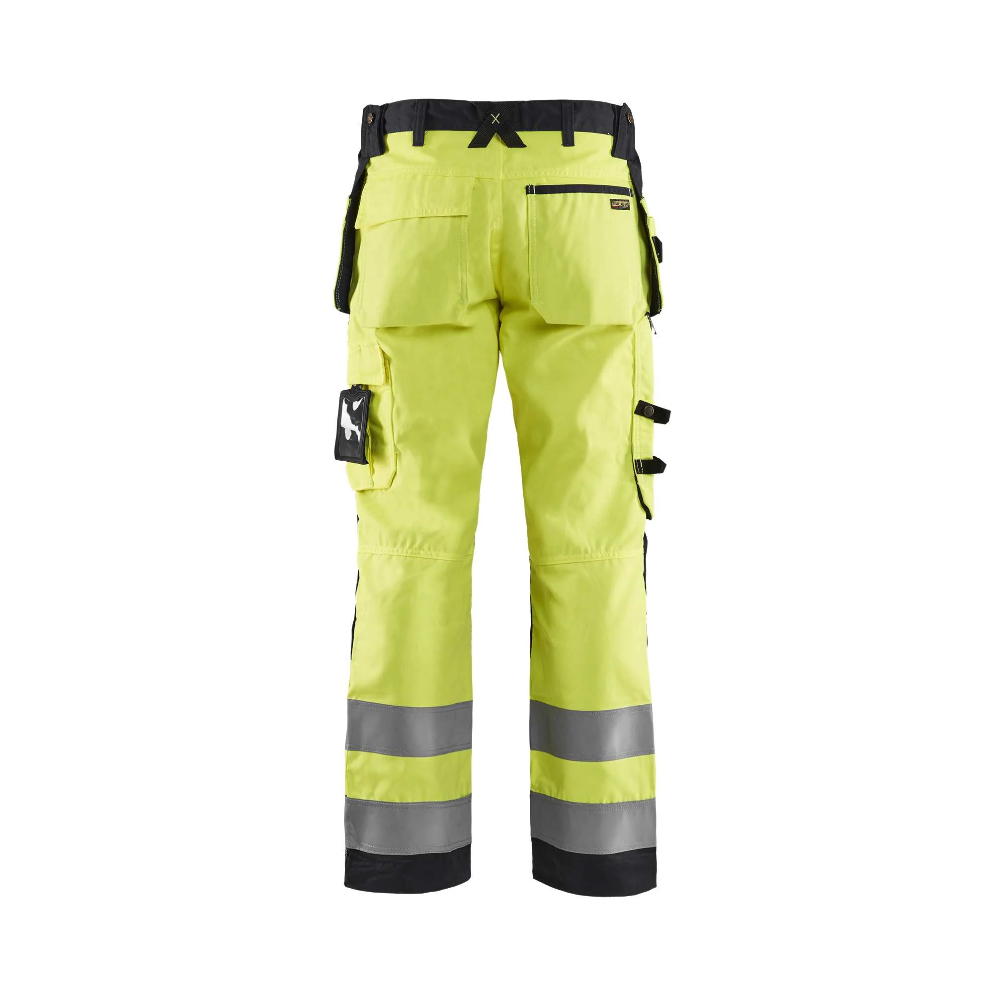 BLAKLADER 15681811 | Hi Vis craftsman trousers Hi Vis Reflective Work Trousers Men - Twill Fabric – Image 8