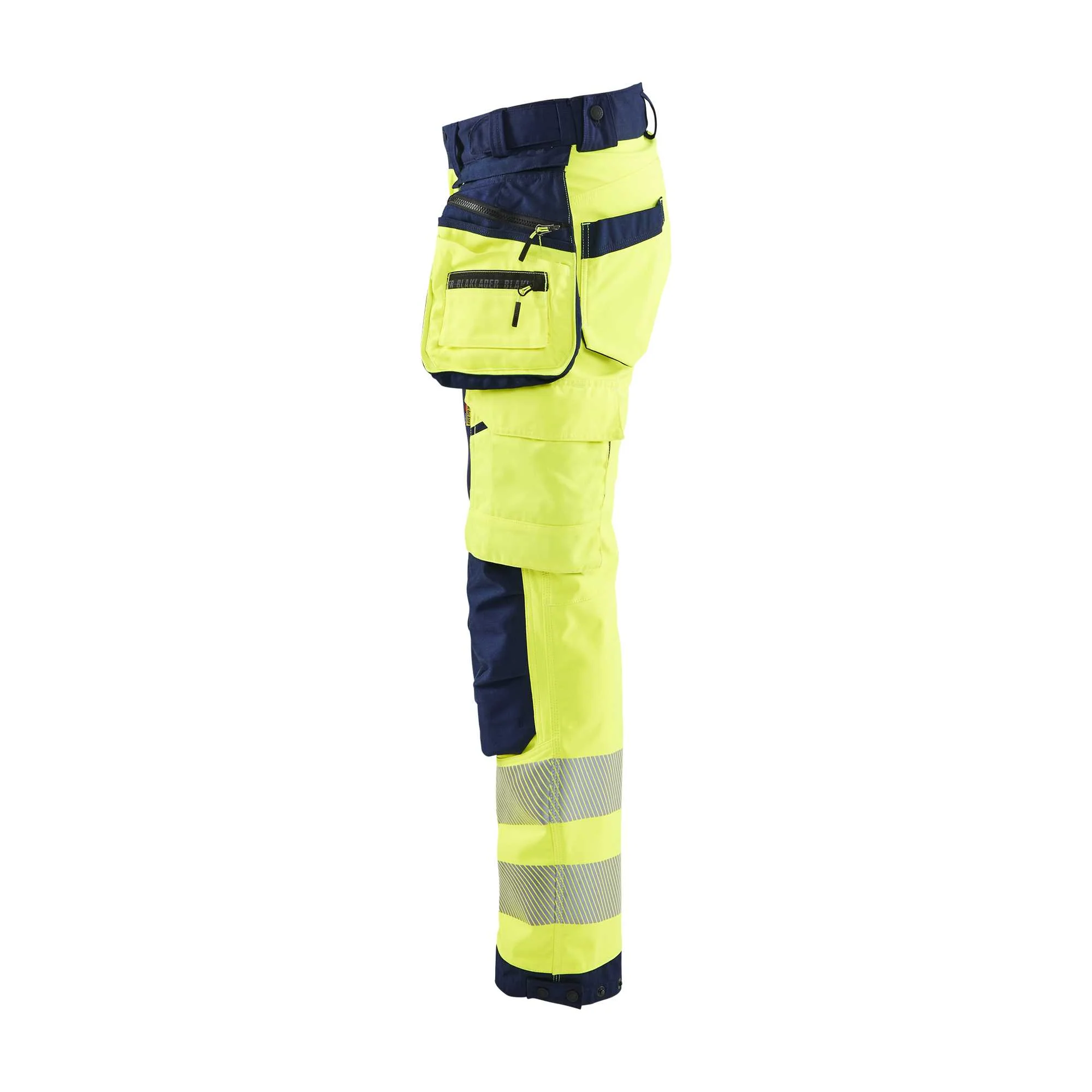 BLAKLADER 71182513 | Women's Hi Vis softshell trousers Hi Vis Reflective Work Trousers Women - Waterproof – Image 4