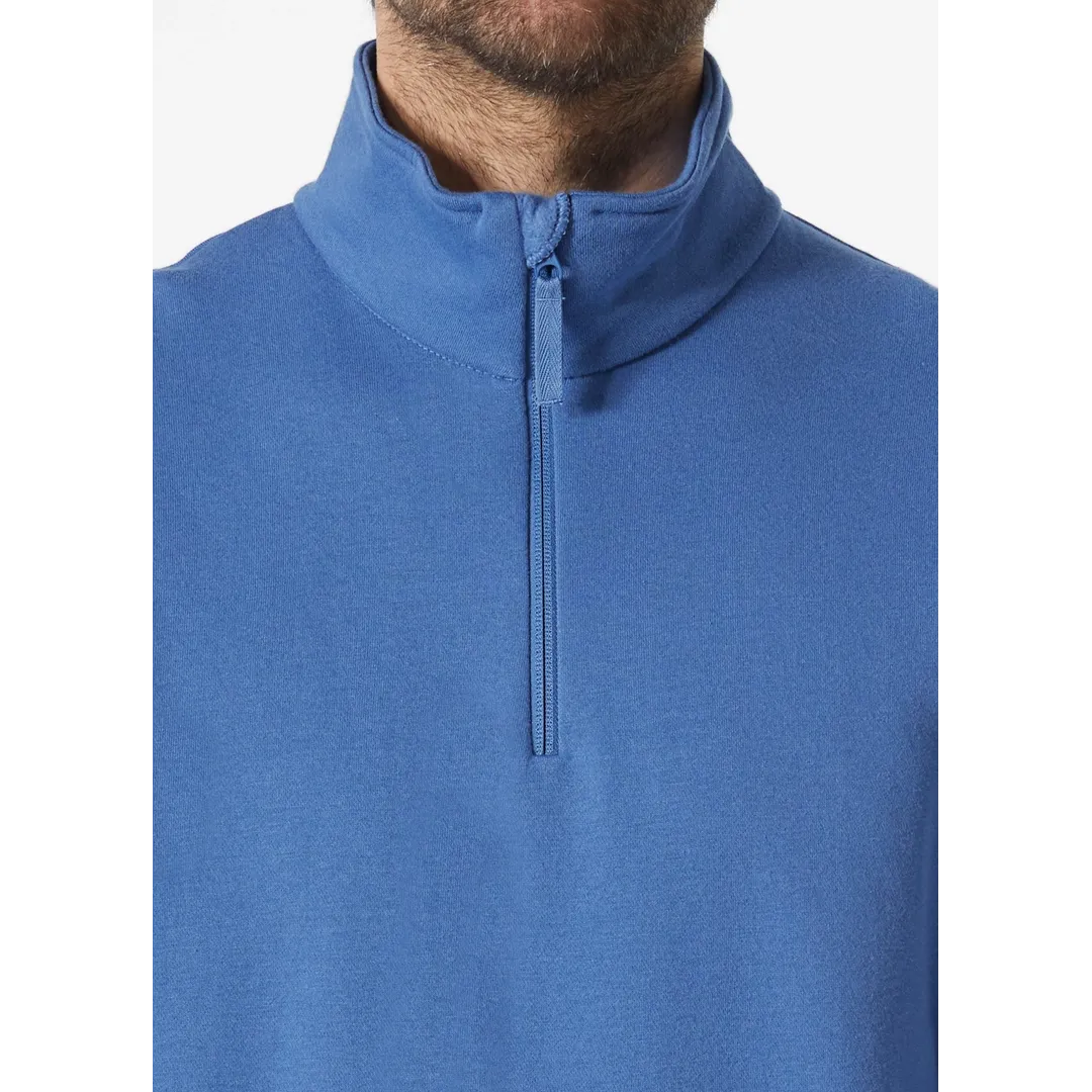 HELLY HANSEN CLASSIC HALF ZIP SWEATSHIRT 79325 Half Zip Work Sweatshirt MEN - Chin Protector – Image 8