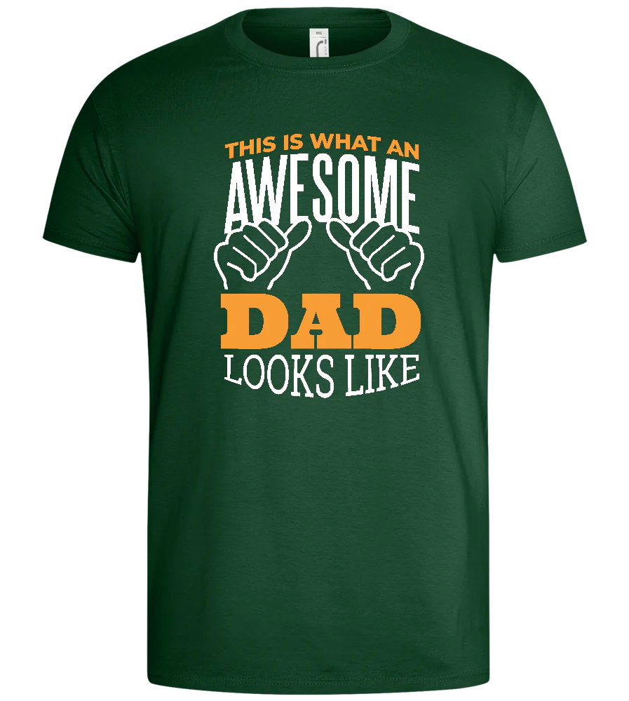 Awesome Dad Design - Basic men's t-shirt – Image 6