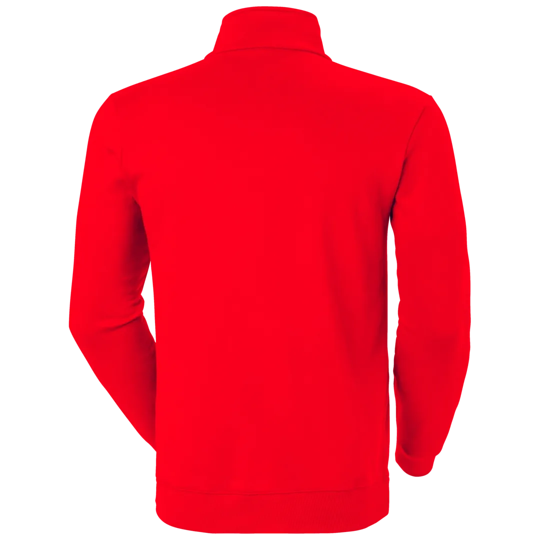 HELLY HANSEN CLASSIC ZIP SWEATSHIRT 79326 Full Zip Work Sweatshirt MEN - Chin Protector – Image 3