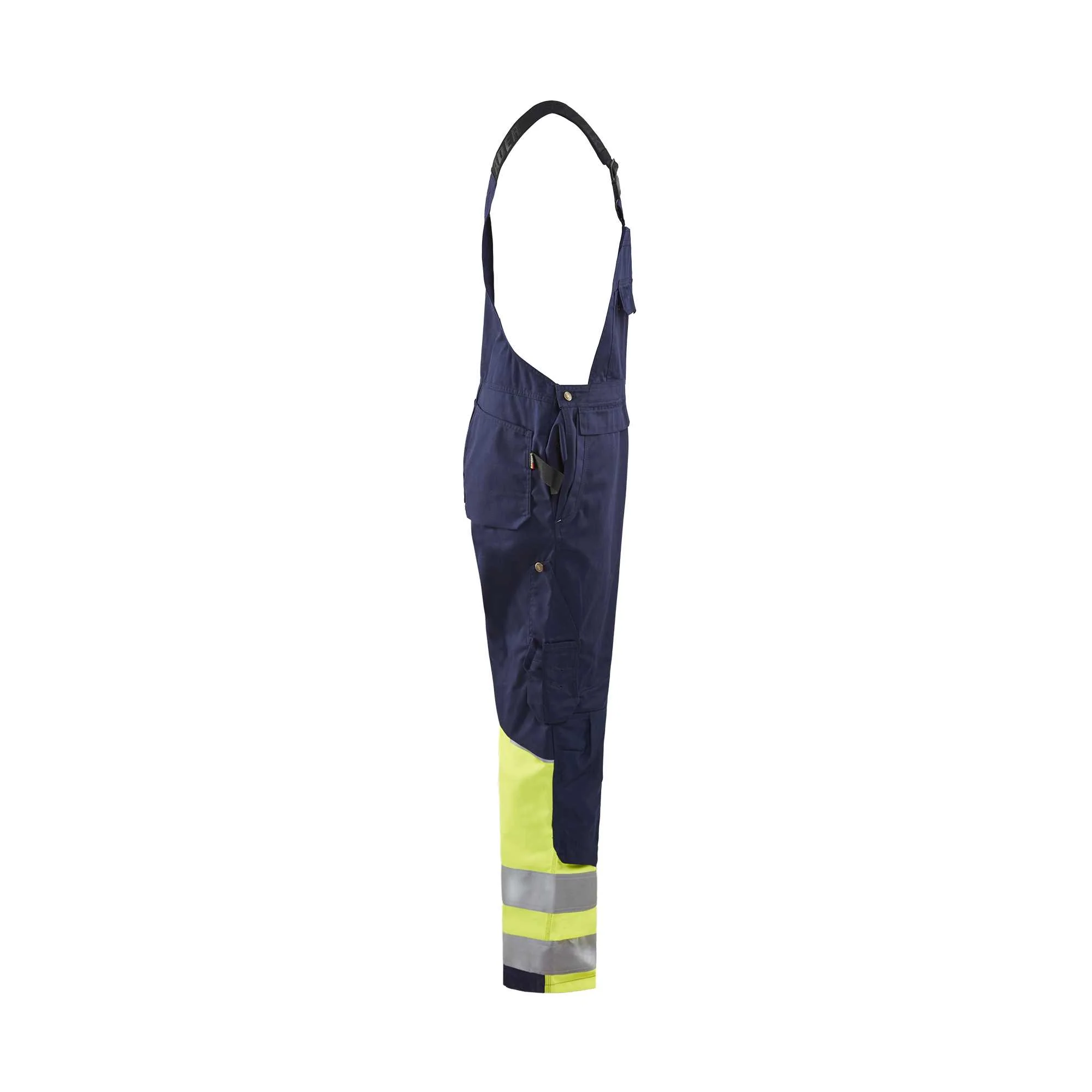 BLAKLADER 26621800 Hi Vis Bib overall Hi Vis Reflective Work Bib Trousers Men - Class 1 Certified – Image 5