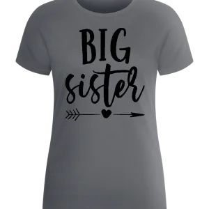Arrow Big Sister Design - Basic women's fitted t-shirt