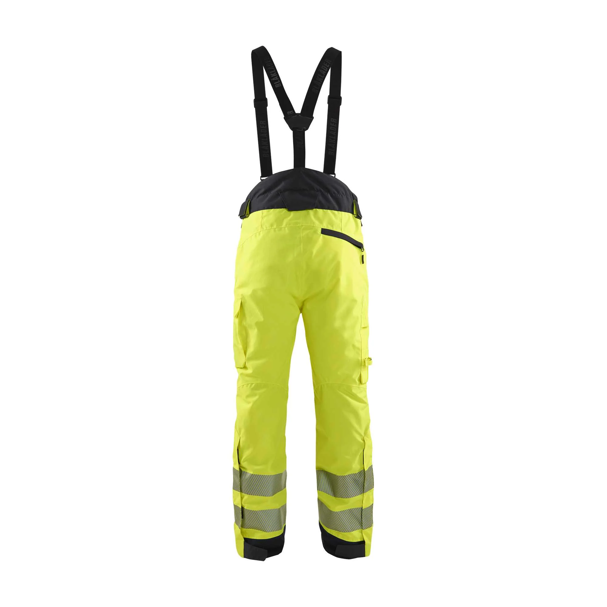 BLAKLADER 18751977 | Hi Vis Winter Trousers Hi Vis Reflective Work Trousers Men - Waterproof – Image 7