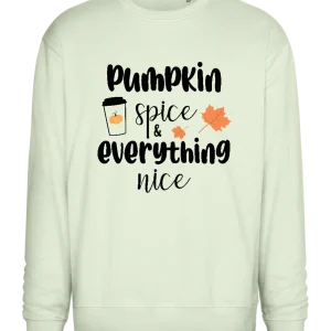 Pumpkin Spice Everything Nice Design - Comfort Essential Unisex Sweater