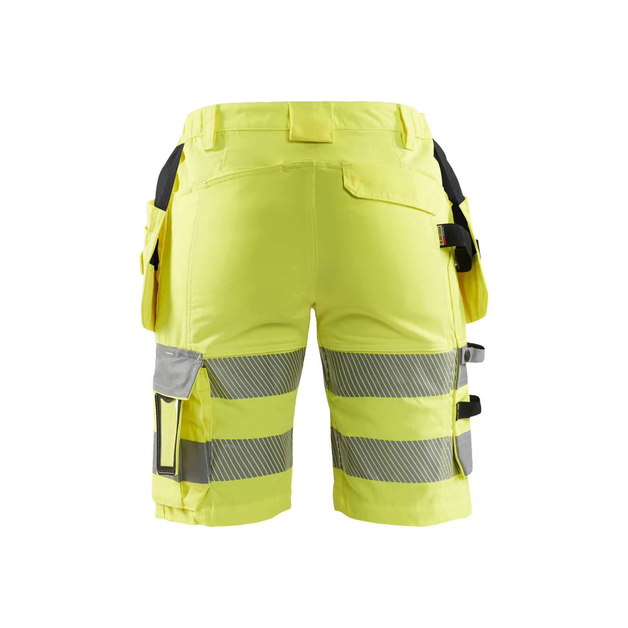 BLAKLADER 71861811 | Women's Hi Vis shorts with stretch Hi Vis Reflective Work Shorts Women - Stretch Fabric – Image 3