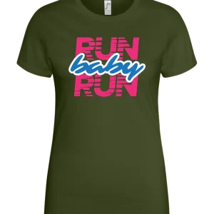 Run Baby Design - Basic women's t-shirt