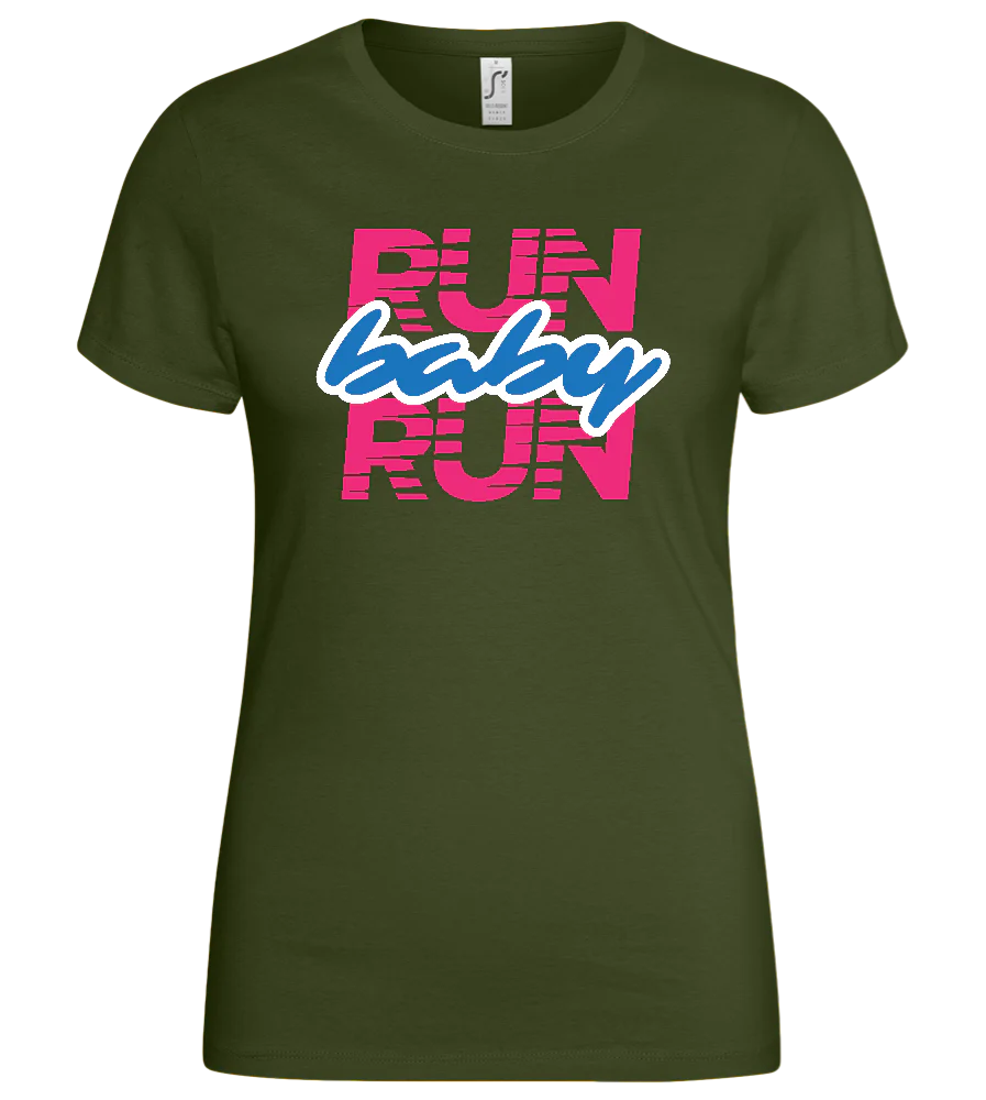Run Baby Design - Basic women's t-shirt – Image 2