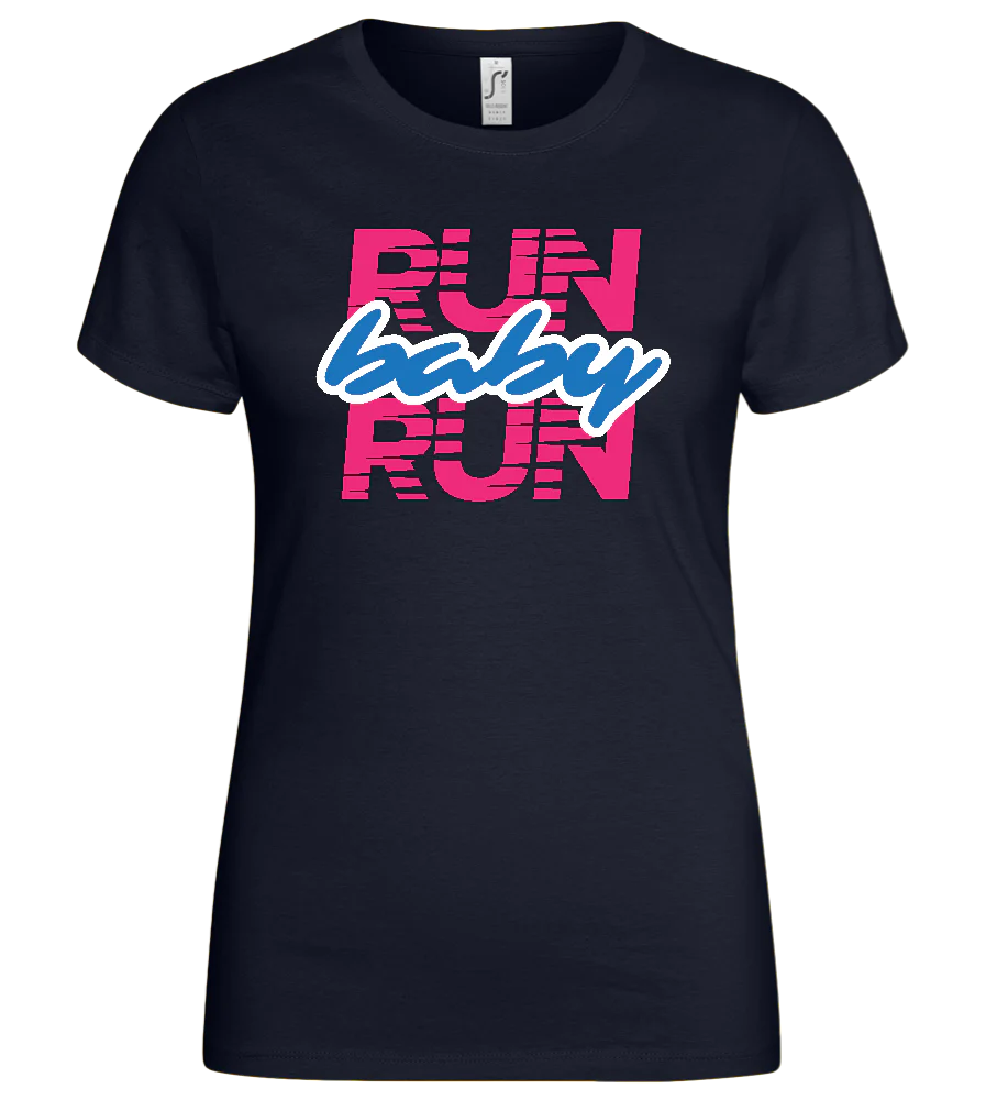 Run Baby Design - Basic women's t-shirt – Image 6