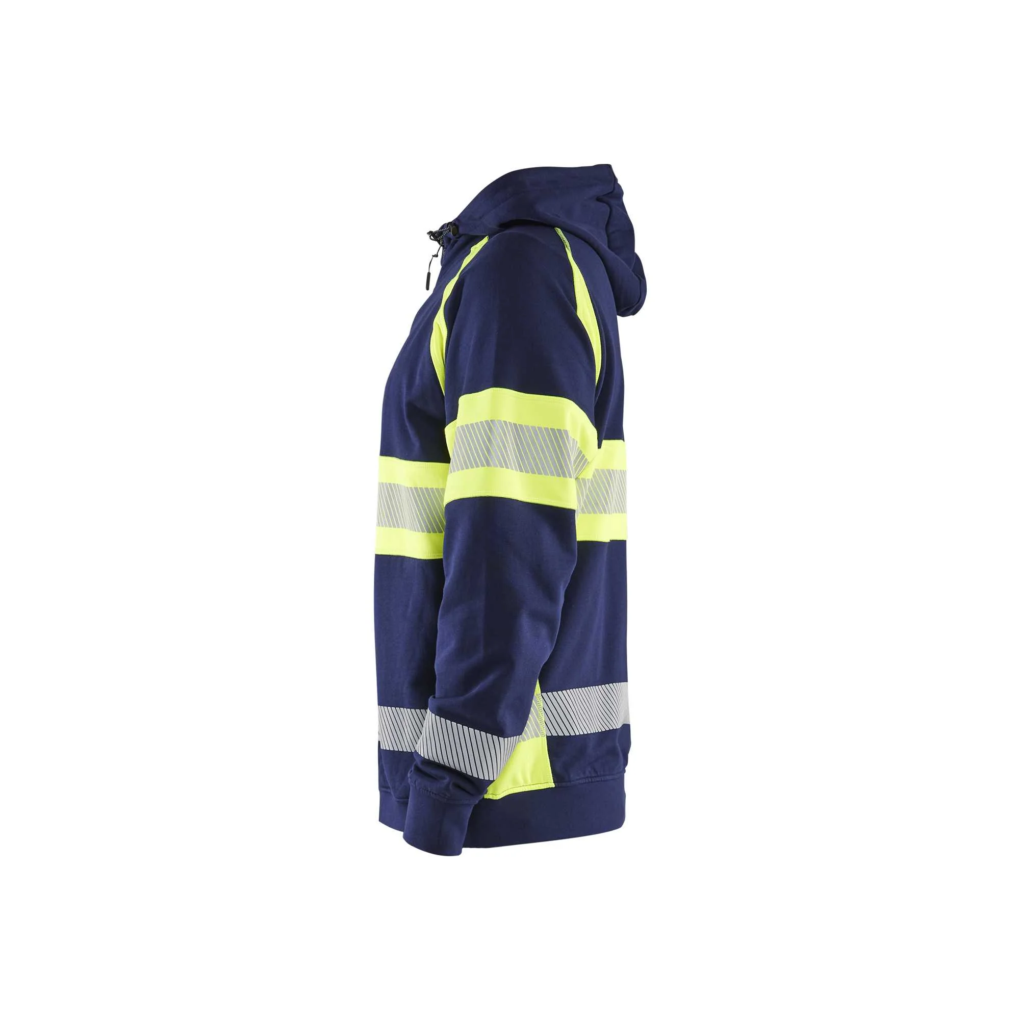 BLAKLADER 35521158 Hi Vis Hoodie Hi Vis Reflective Hoodie Work Sweatshirt MEN - 100% Cotton – Image 5