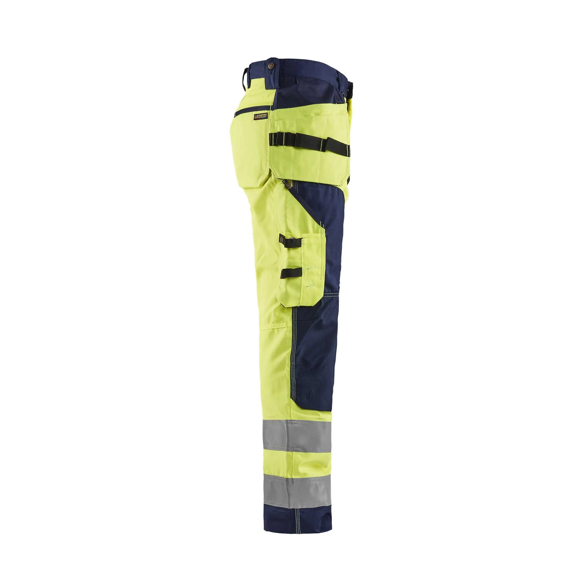 BLAKLADER 15681811 | Hi Vis craftsman trousers Hi Vis Reflective Work Trousers Men - Twill Fabric – Image 6