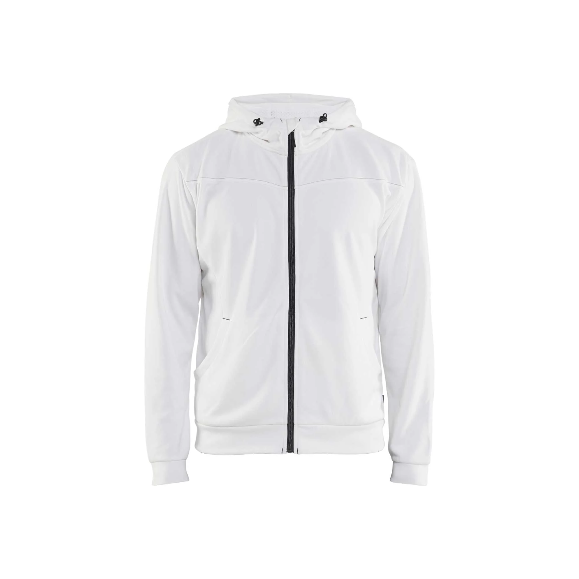 BLAKLADER 33632526 Hoodie With Full Zip Hoodie Work Sweatshirt MEN - Pique Fleece