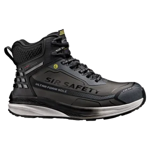 SIR SAFETY JOURNEY Safety Boots S3S MEN Work Shoe - Nano Fibreglass Toe & NWT Midsole