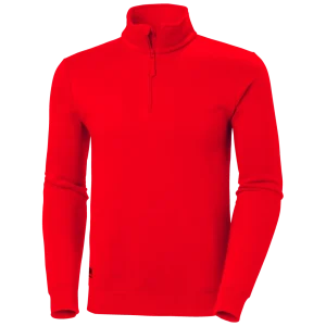 HELLY HANSEN CLASSIC HALF ZIP SWEATSHIRT 79325 Half Zip Work Sweatshirt MEN - Chin Protector