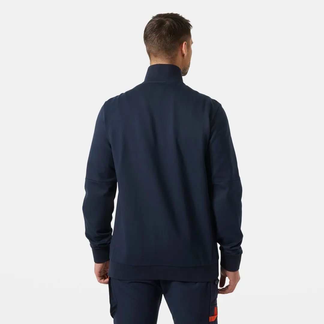 HELLY HANSEN EVO ZIP SWEATSHIRT 79344 Full Zip Work Sweatshirt MEN - Stretch – Image 4