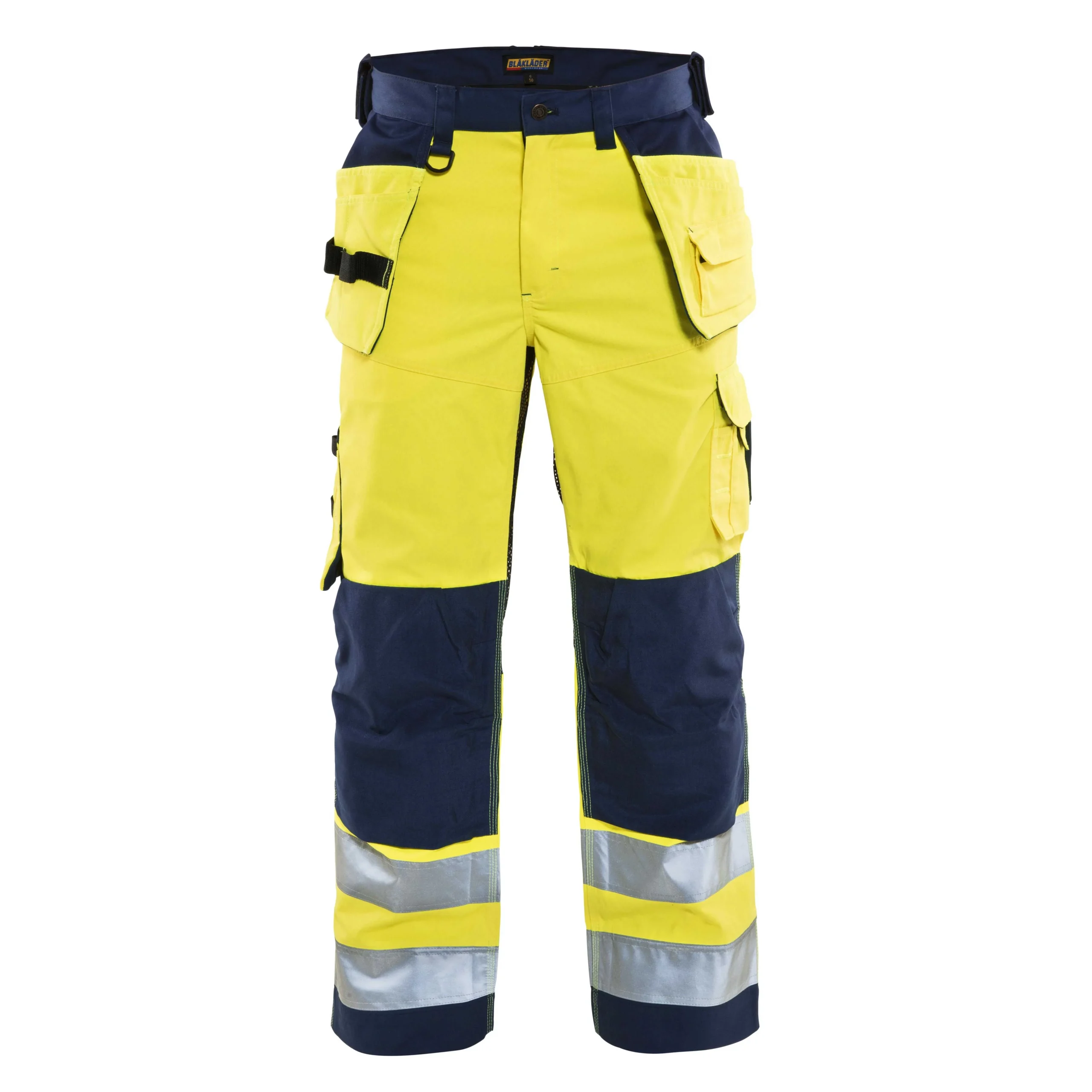 BLAKLADER 15651811 | Ventilated Hi Vis trousers Hi Vis Reflective Work Trousers Men - Mesh Panels – Image 8