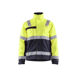 BLAKLADER 40691514 Multinorm Winter Jacket Hi Vis Reflective Work Jacket MEN - Flame Retardant