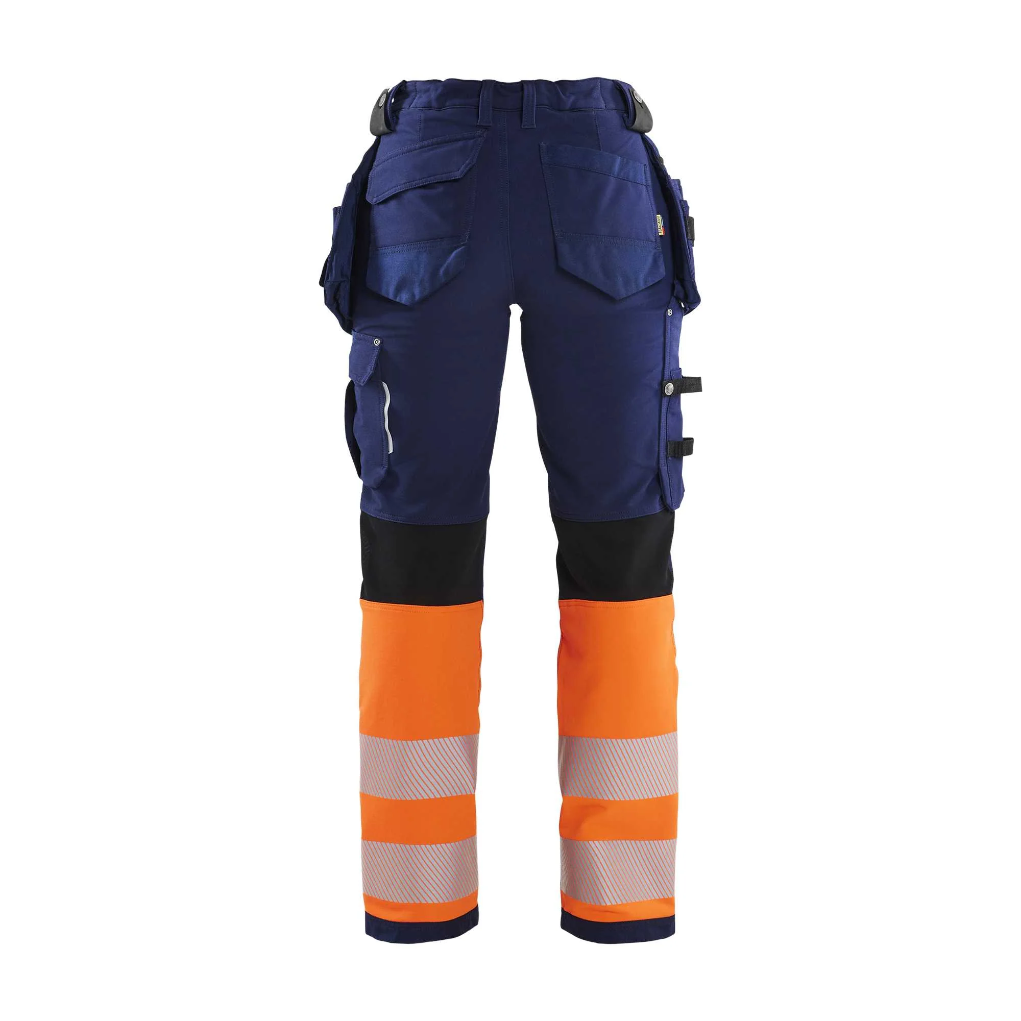 BLAKLADER 71931642 | Women's hi vis trouser with 4 way stretch Hi Vis Reflective Work Trousers Women - Water Repellent – Image 6