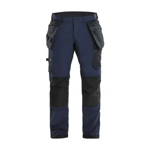 BLAKLADER 15221645 | Craftsman trousers 4 way stretch Work Trousers Men - double weave