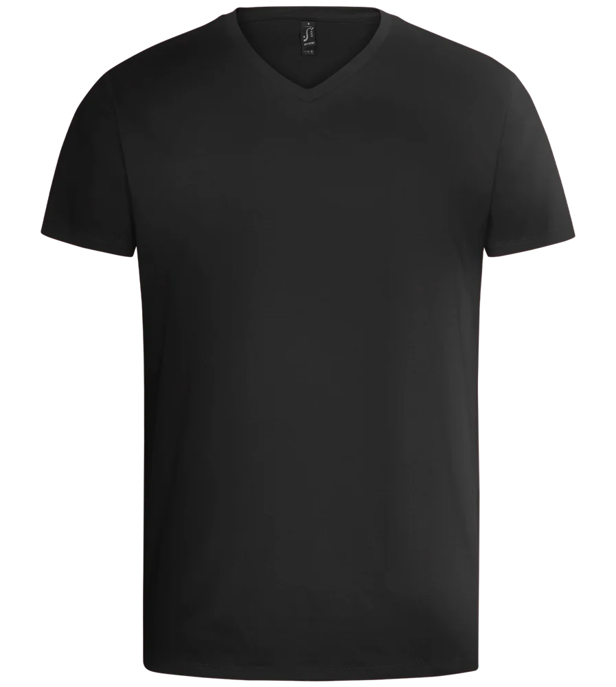 Basic men's v-neck t-shirt – Image 6