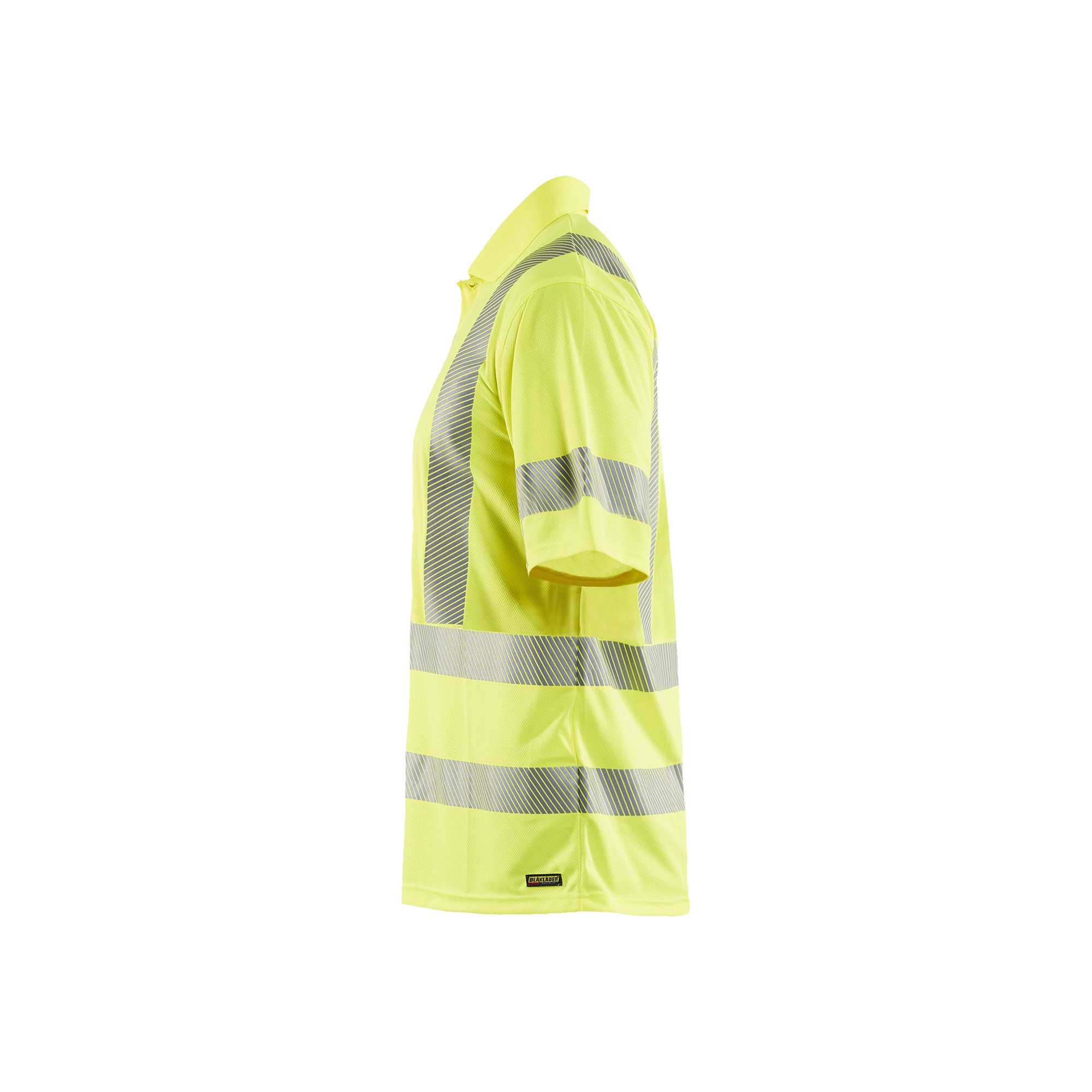 BLAKLADER 34281013 UV PROTECTED HI VIS POLO SHIRT Hi Vis Reflective Short Sleeve Work Polo MEN - 100% Polyester – Image 4