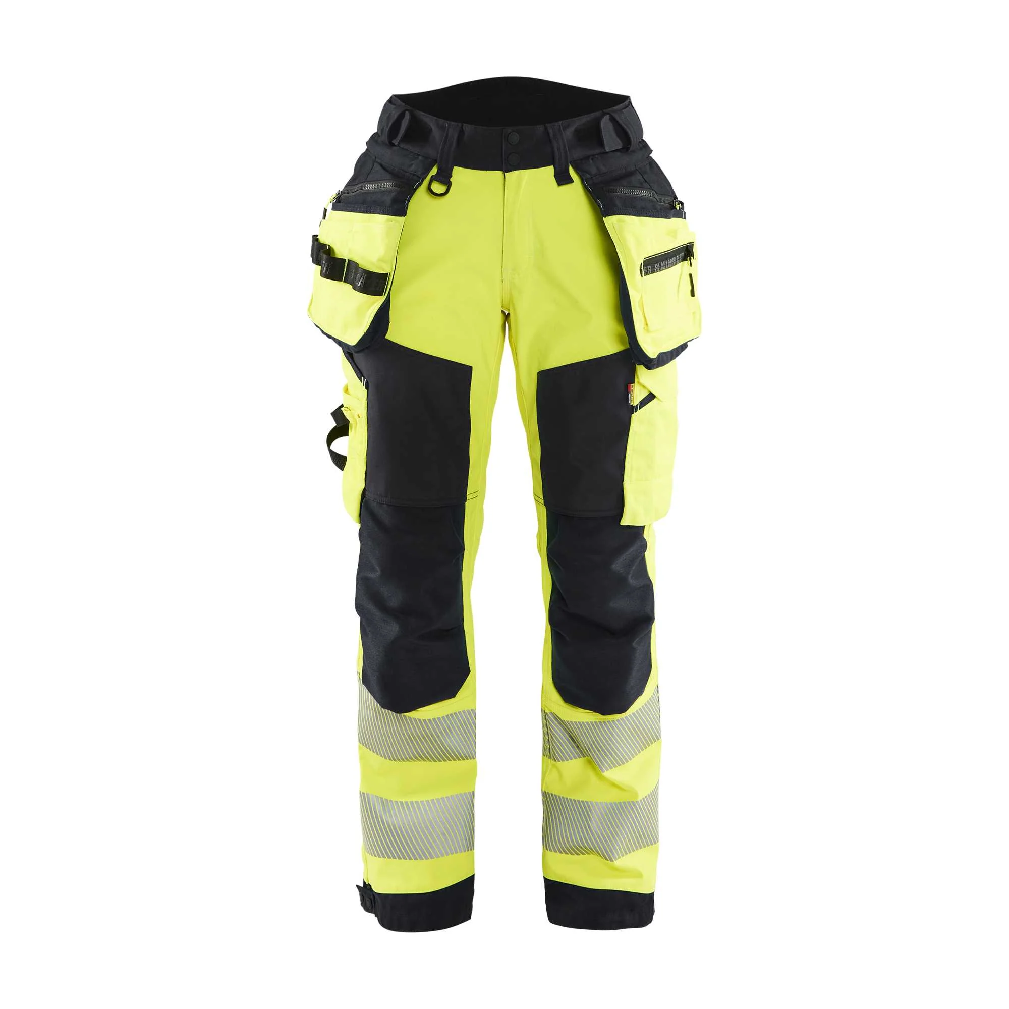 BLAKLADER 71182513 | Women's Hi Vis softshell trousers Hi Vis Reflective Work Trousers Women - Waterproof – Image 6