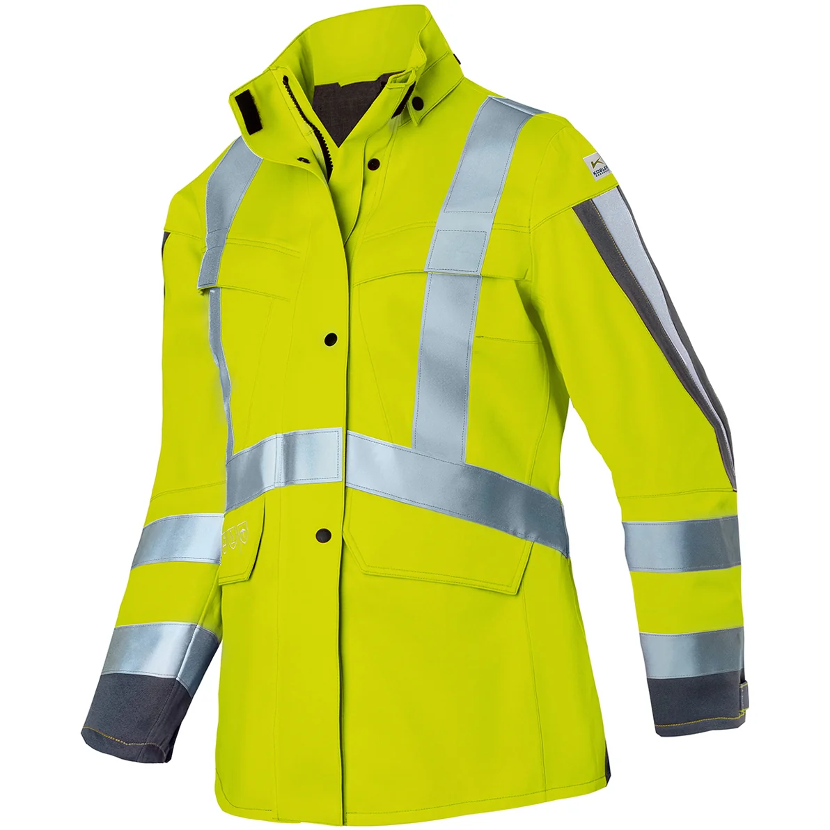 KÜBLER PROTECTIQ HIGH VIS Jacket 14958430 Work Jacket WOMEN Safety Jacket - Waterproof – Image 2