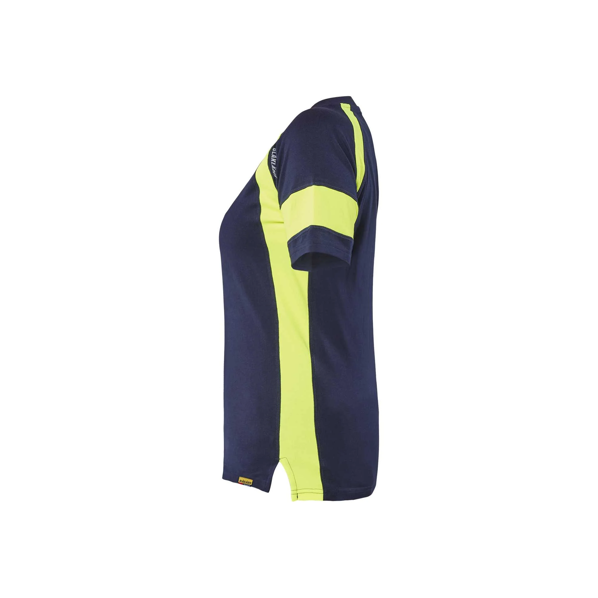 BLAKLADER 35241030 Women's T shirt with Hi Vis Hi Vis Reflective Short Sleeve Work T-Shirt WOMEN - 100% Cotton – Image 4